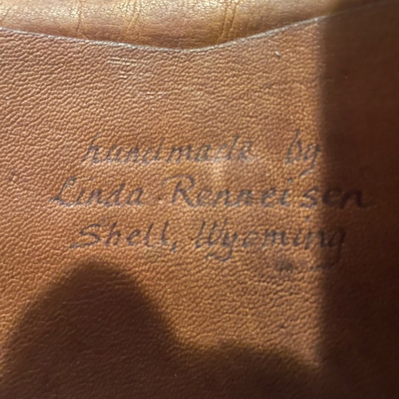 Brown leather handbag/crossbody - Picture 4 of 6